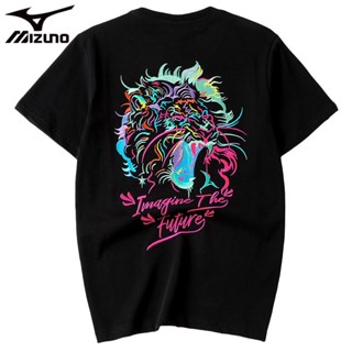 ☞☏✻Mizuno tide brand tiger head embroidery short-sleeved t-shirt men s summer new national tide top_01