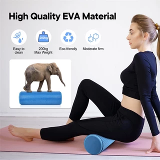 Sunnyfit ลูกกลิ้งโฟม EVA Foam Roller Yoga หลายขนาด สําหรับนวดผ่อนคลายกล้ามเนื้อ เล่นโยคะ นวดกล้ามเนื้อ ดผ่อนคลาย โยคะ โฟมโรลเลอร์ โฟมโยคะ ลูกกลิ้งนวด โฟมกล้ามเนื้อ