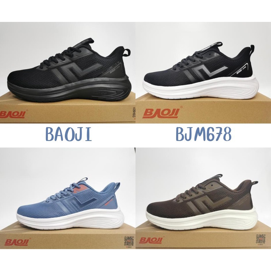💛New💼[ตรงปก ส่งไว] Baoji บาโอจิ แท้100% รองเท้าผ้าใบผู้ชาย รองเท้าผ้าใบลำลอง bjm678 เบามาก