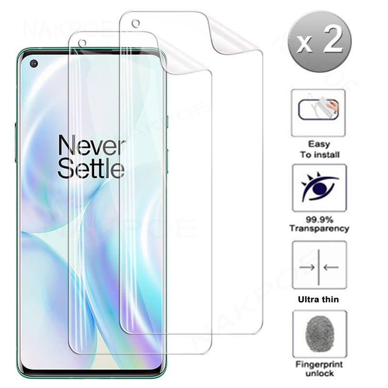 2Pcs Hydrogel ฟิล์มสําหรับ Oneplus 7 7T 8 8T 9 9T 9E 9RT 10 Pro Lite ป้องกันหน้าจอสําหรับ Oneplus No