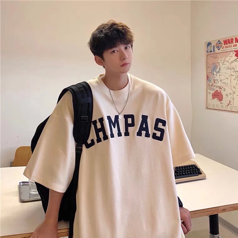 【M-8XL】เสื้อยืดแขนสั้น พิมพ์ลายตัวอักษร ทรงหลวม ขนาดใหญ่ สไตล์ญี่ปุ่น แนวสตรีท แฟชั่นสําหรับผู้ชาย และคู่รัก ราคา ถูกที่สุด ดีลบีเคเค แกลเลอรีภาพที่ 4