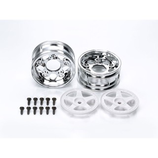 [อะไหล่รถบังคับ] TAMIYA 50672 SP.672 1/10 5-Spoke Two-Piece Wheels (1 Pair) อะไหล่ทามิย่าแท้ rc