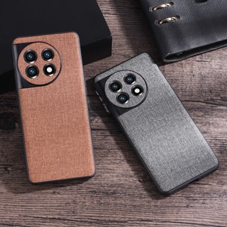 เคสโทรศัพท์มือถือ ผ้าสักหลาด ป้องกันกระแทก คุณภาพสูง สําหรับ OnePlus 11 ELVEV