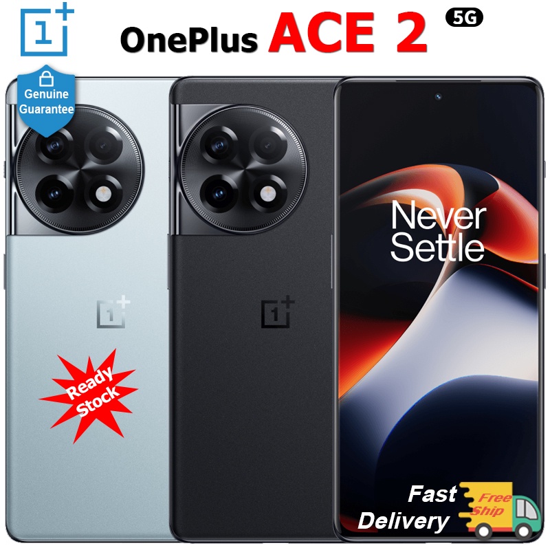 ของแท้ ใหม่ สมาร์ทโฟน Oneplus ACE 2 5G 12GB 256GB Snapdragon 8 Gen 1 Octa Core หน้าจอ AMOLED 6.74 นิ้ว กล้องสามตัว 50MP