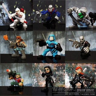 Hasbro ฟิกเกอร์กองกําลังพิเศษ GIJOE Q Version Special Forces ขนาด 10 ซม. ของเล่นสําหรับเด็ก