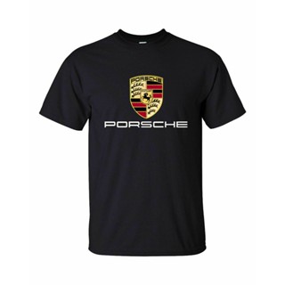 ขายดี เสื้อยืดลําลอง แขนสั้น พิมพ์ลาย Porsche OHfoej71PKpmin38 สไตล์คลาสสิก ไม่ซ้ําใคร สําหรับผู้ชาย เหมาะกับการเล่นกีฬา