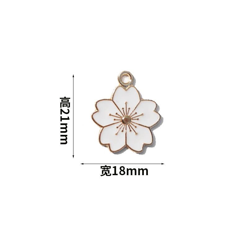 【พร้อมส่ง! ! ! 】B04 จี้โลหะ รูปดอกไม้น้อยน่ารัก แฮนด์เมด ขนาดเล็ก สําหรับทําเครื่องประดับ ต่างหู สร้อยข้อมือ diy