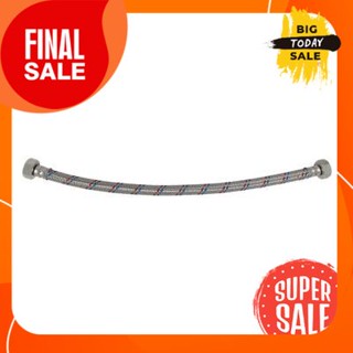 สายน้ำดี KASSA รุ่น KS-3957 ขนาด 14 นิ้ว สเตนเลสGood water hose, model KS-3957, size 14 inches, stainless steel