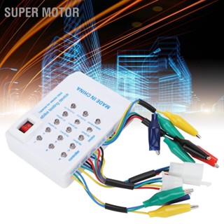 Super Motor 24V 36V 48V 60V 72V Brushless Hall Controller Tester สำหรับสกู๊ตเตอร์ไฟฟ้าจักรยาน