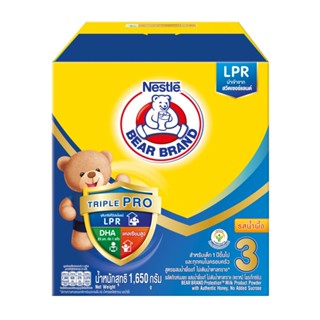 ตราหมีนมผงโพรเท็กซ์ชัน 3 น้ำผึ้ง 1800ก.BEAR BRAND 3 PROTEXTION HONEY 1800G.