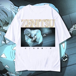 Demon SlayerThe Blade of Ghost Slayer joint short-sleeved anime peripheral T-shirt men s trend ins I_08