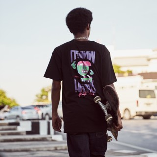 MAHANAKHON SKATE CLUB Oversized T-Shirt - Black