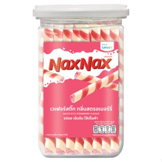 แน็คซ์แน็คซ์เวเฟอร์รสสตรอเบอร์รี่180ก.NAXNAX STRAWBERRY WAFER STICK180 G.