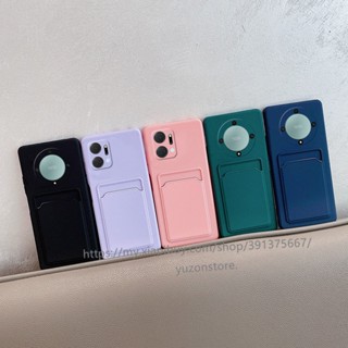 พร้อมส่ง เคสโทรศัพท์ซิลิโคน TPU แบบนิ่ม หลากสี สําหรับ Honor X9a X7a 5G 4G 2023 เคส Phone Case