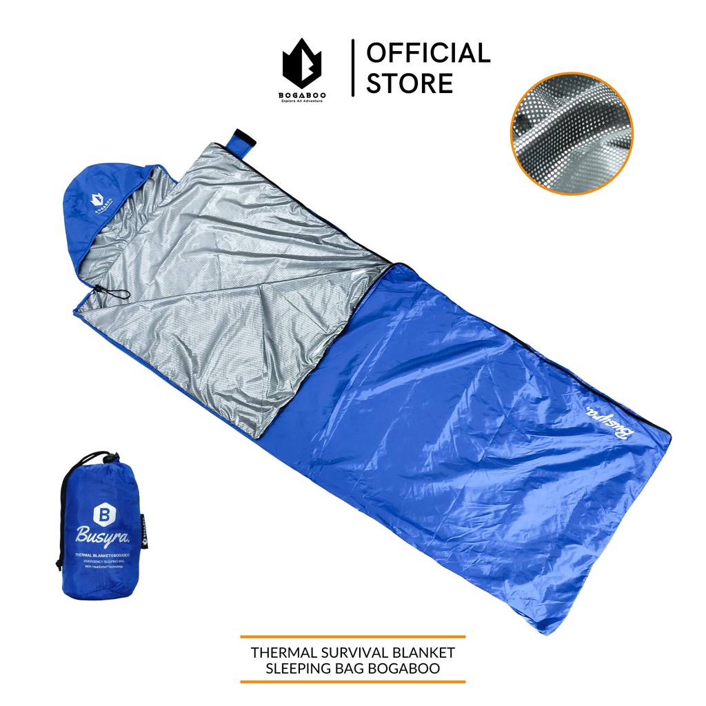 ถุงนอน Bogaboo ULTRALIGHT thermal blangket BSYRA series - ถุงนอน LINER - ถุงนอนระบายความร้อน bivy