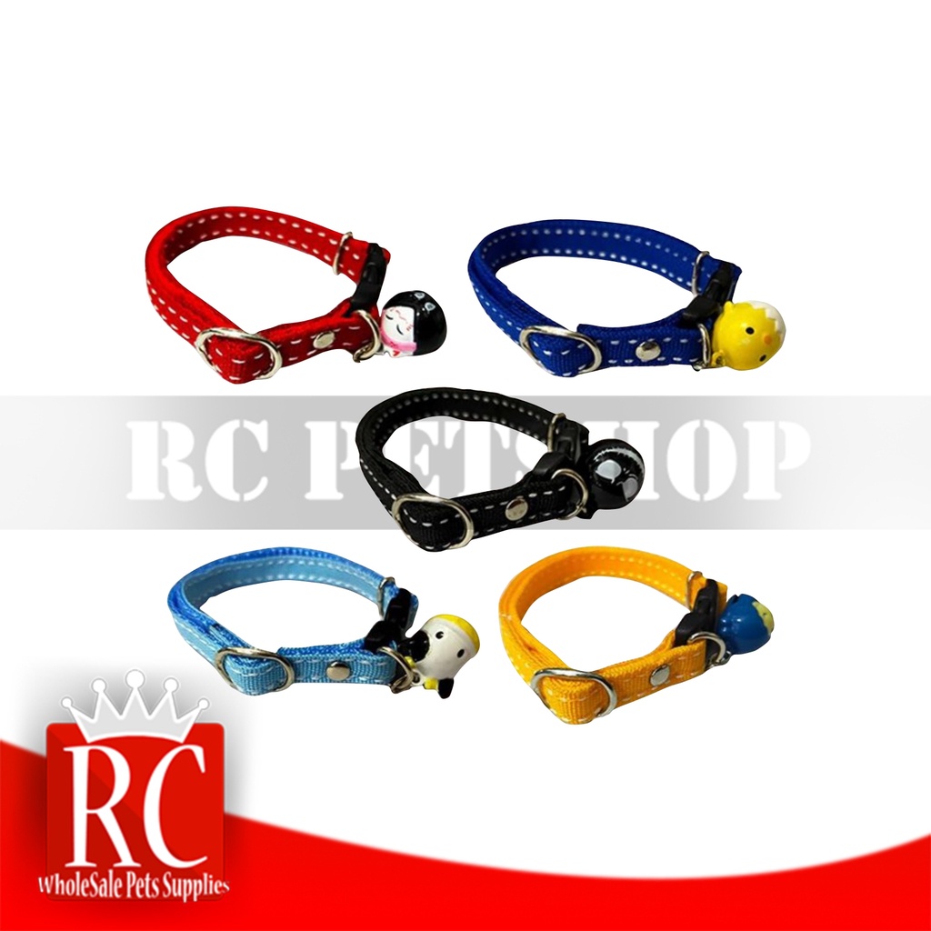 Cat Dog Rabbit Ferret Bell สร้อยคอตุ๊กตาธรรมดา