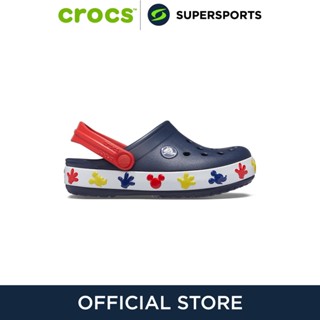 CROCS Fun Lab Disney Mickey Lights Clog รองเท้าลำลองเด็ก รองเท้าเด็ก