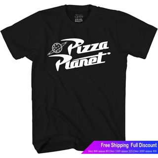 Disney Print Summer Day T-Shirt Toy Story Pizza Planet Logo Mens Adult Graphic Tee Team Time_05