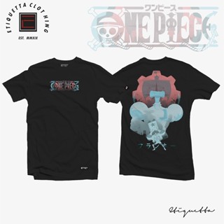  ใหม่เอี่ยมอนิเมะAnime Shirt - ETQT - One Piece - Franky - Silhouette