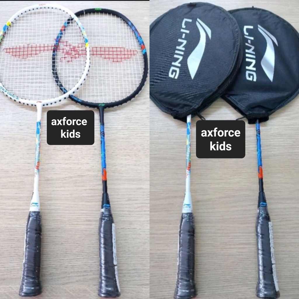 LINING AXFORCE KIDS ไม้แบดมินตัน STRUNG JUNIOR JR ของแท้ 100%