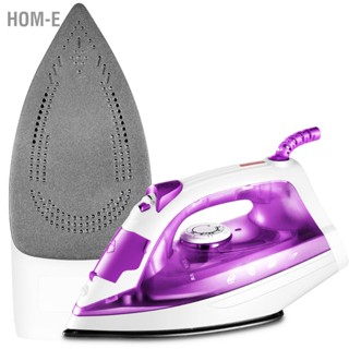 Hom-E เตารีดไอน้ำไฟฟ้าในครัวเรือน Handheld Mini Iron เตารีดไอน้ำแบบพกพาขนาดเล็กสำหรับเสื้อผ้าที่บ้าน