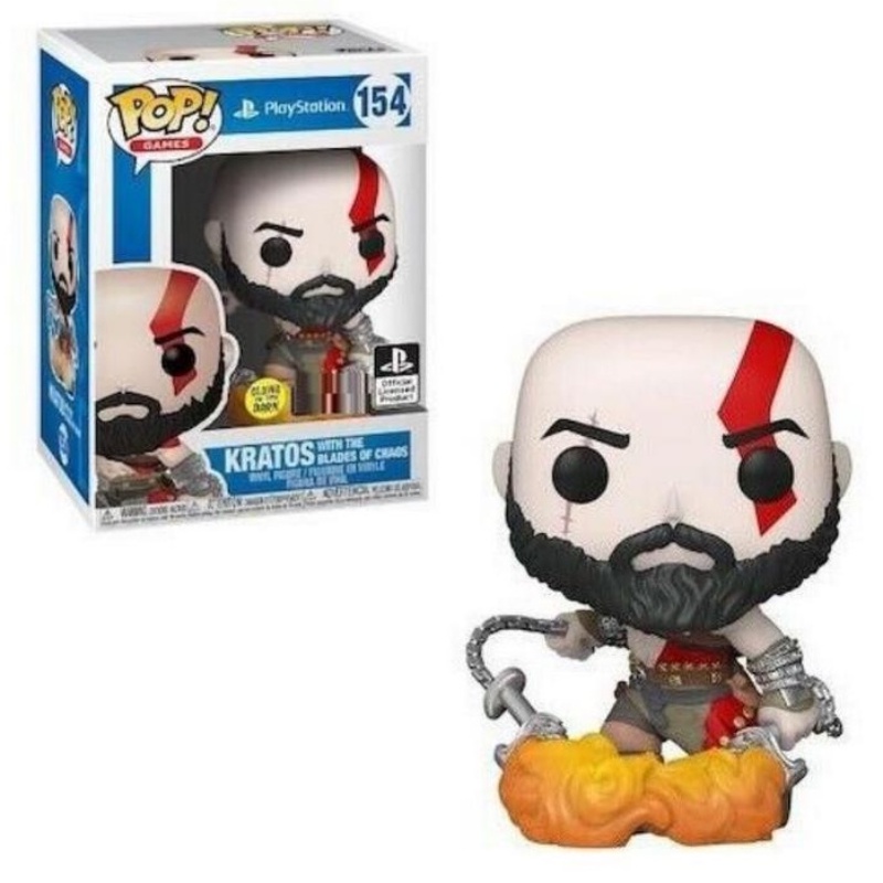Funko Pop 154 God of War - Kratos ของเล่นแอ็คชั่นฟิกเกอร์สุดพิเศษ