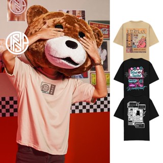 INSPI Bear Oversized Tshirt for Men Vintage Trendy Tops for Women Couple Shirt Plus Size Top_07