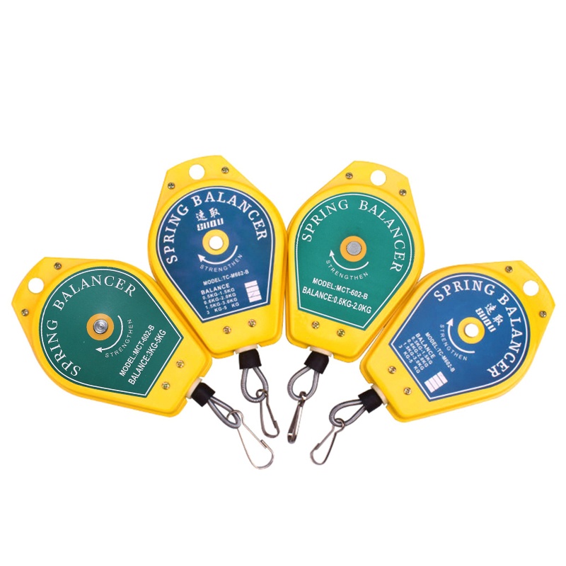 Cc Spring Balancer 4 ประเภทโหลดแบริ่งRetractable Spring Balancer เครื่องมือติดตั้ง