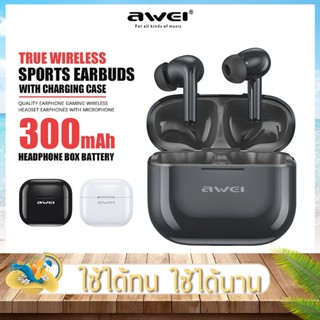 หูฟังบลูทูธ Awei รุ่น T1Pro หูฟังไร้สาย หูฟังอินเอียร์ เบสแน่น ระบบสัมผัส กันน้ำ ไมโครโฟนในตัว ตัดเสียงรบกวน