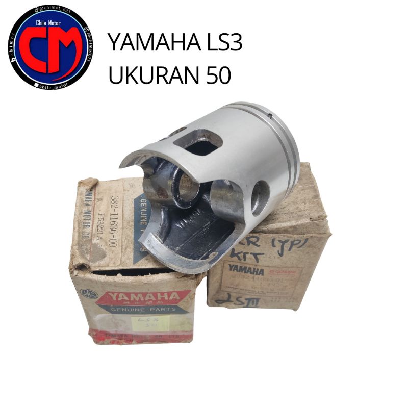 แหวนลูกสูบ Seher Yamaha LS3 LS Original size 50 New Nos