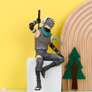 โมเดลฟิกเกอร์ PVC รูปการ์ตูนนารูโตะ Hatake Kakashi ขนาด 19 ซม. ของเล่นสําหรับเด็ก