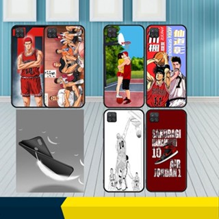 เคสโทรศัพท์มือถือแบบนิ่ม ลาย slam dunk สีดํา สําหรับ Samsung Galaxy A50 A50S A30S A11 A12 4G A21S A22 4G A22 5G A31