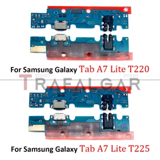 บอร์ดชาร์จ USB พร้อมไมโครโฟน แบบเปลี่ยน สําหรับ Samsung Galaxy Tab A7 Lite T220 T225