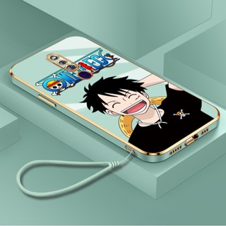 เคสโทรศัพท์มือถือ Tpu นิ่ม กันตก ป้องกันกล้อง ลายการ์ตูนลูฟี่ One Piece แฟชั่น สําหรับ OPPO F11 Pro F5 F7