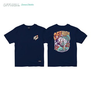 OFFHIGH NEVER FADE - NAVY BLUE T-SHIRT_07