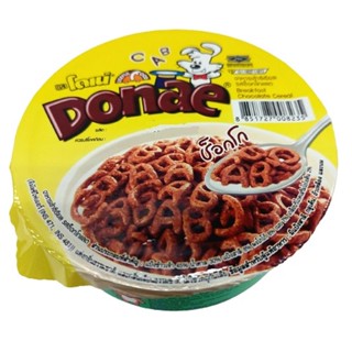 โดเน่คัพอาหารเช้า COLD ชอคโกแลต 30ก.DONAECEREAL CHOCOLATE30G