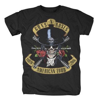 Yuanl5 {พร้อมส่ง เสื้อยืดผ้าฝ้าย 100% พิมพ์ลาย Guns N Roses North American Tour Mthfkr Oficial พลัสไซซ์ พลัสไซซ์ XS-6XL