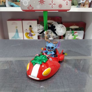 Disney Ornament - Stitch in red car Y2022