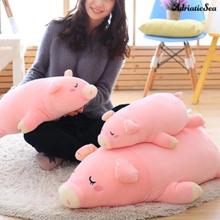 [COD]☻หมอนตุ๊กตาหมูน่ารัก ผ้าฝ้าย PP สีชมพู สําหรับตกแต่งบ้าน โซฟา