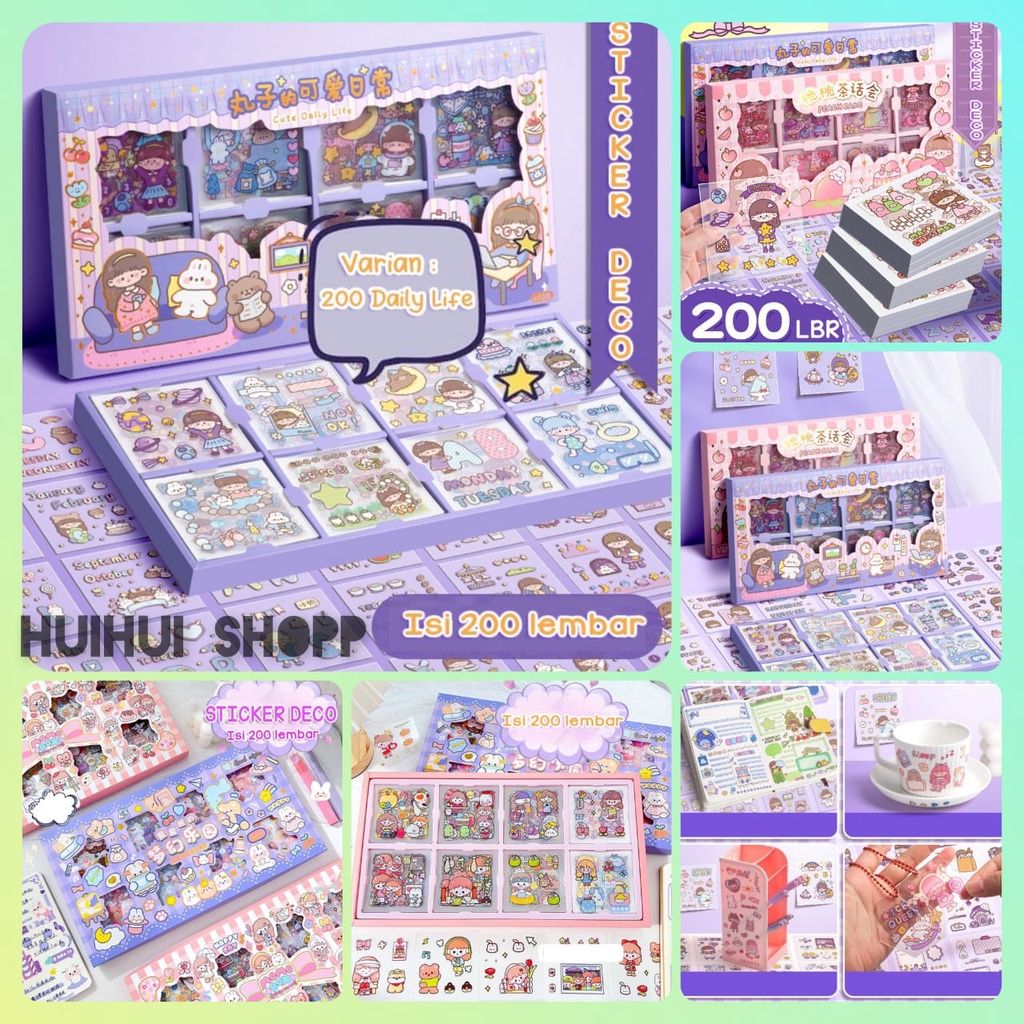 HS STICKER DECO MOMO สติ๊กเกอร์กันน้ําสติ๊กเกอร์ TUMBLER สติ๊กเกอร์ CARTOON สติ๊กเกอร์ DIY สติ๊กเกอร