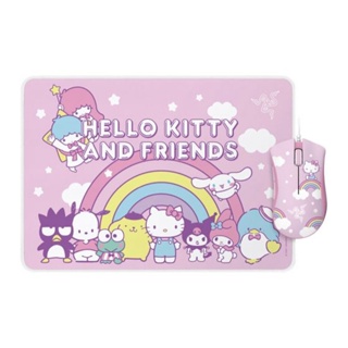 Razer DeathAdder Essential &amp; Goliathus Mouse Mat - Hello Kitty and Friends Edition รับประกัน2ปี