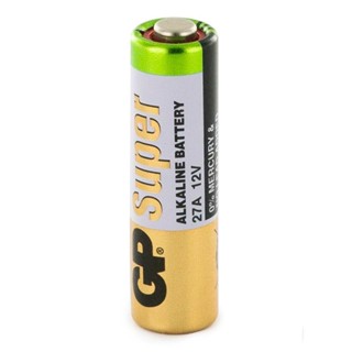 ถ่าน GP High Voltage BATTERY รุ่น 27A 12V (MN27) (27AF-2C5) ถ่าน 1 ก้อน (แท้ศูนย์)