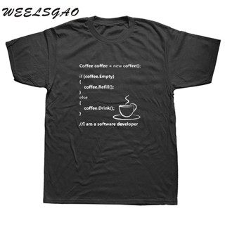 Weelsgao Programmer Coding Tee Shirt Geek Style Fit Men T Shirt Cotton Print Short Sleeve T-Shirt_02