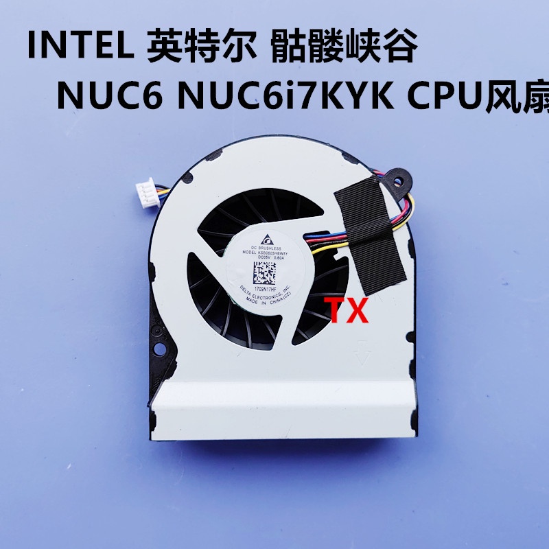 พัดลมระบายความร ้ อน CPU แล ็ ปท ็ อปสําหรับ INTEL NUC6 NUC6i7KYK CPU