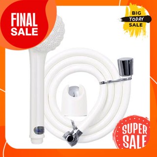 ชุดฝักบัวสายอ่อน 1 ระบบ ELEGANCE รุ่น EG-4380 สีขาวhand shower set ELEGANCE model EG-4380 white