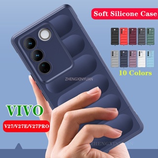 เคสซิลิโคนนิ่ม ป้องกันกล้อง กันกระแทก สําหรับ VIVO V27E V27 Pro VIVOV27E V27Pro