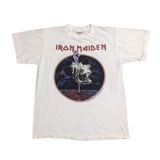 เสื้อยืดวงวินเทจ Iron Maiden 90’