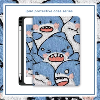 เคส ลายการ์ตูนน่ารัก พร้อมช่องใส่ปากกา สําหรับ Ipad 10th Generation Ipad Mini 1 2 3 4 5 6 Ipad Pro 9.7 10.5 11 12.9 นิ้ว 2022 2021 Ipad 9th 8th 7th 6th 5th