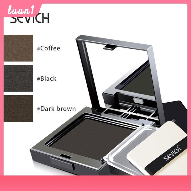 แป้งพัฟปิดหงอก แฮร์แชโดว์ เนื้อฝุ่น ปิดผมบาง Sevich hair shadow ปิดเหม่ง เพิ่มวอลลุ่มผม ปิดผมขาว ย้อ