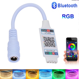 รีโมตคอนโทรลอินฟราเรดไร้สาย IR APP เวอร์ชั่น 24 คีย์ RGB หรี่ไฟได้ 12v สําหรับบาร์ไฟ LED 5050 3528 5054 5 เมตร